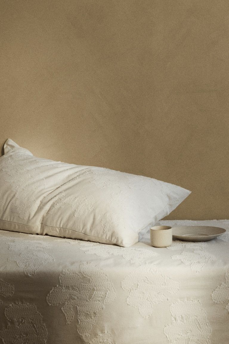 Cotton-Blend Cushion Cover