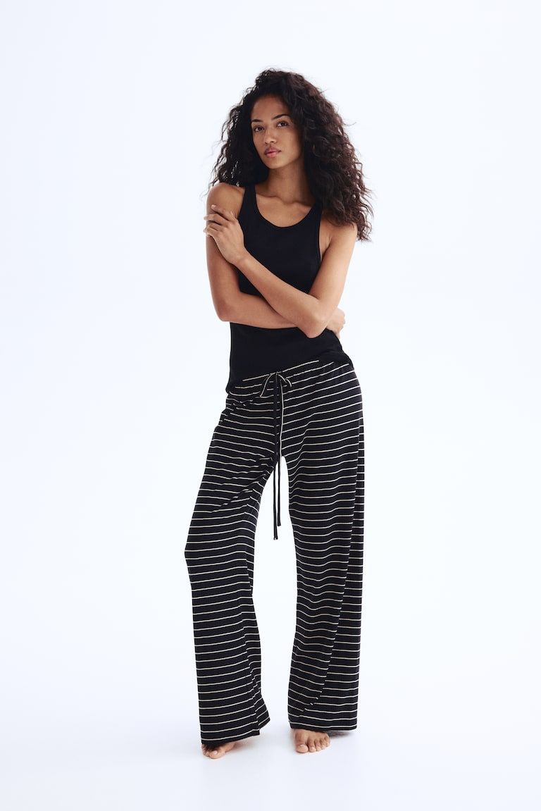 Cotton-Blend Pants