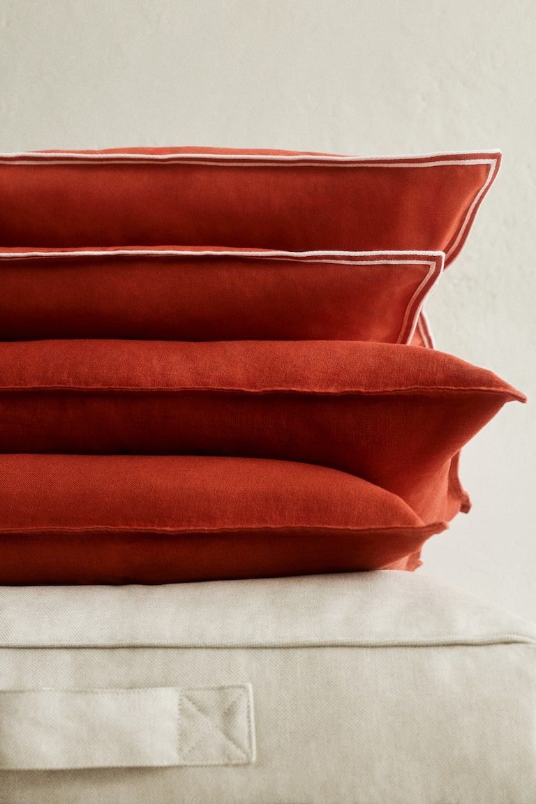 Cotton Canvas Cushion Cover