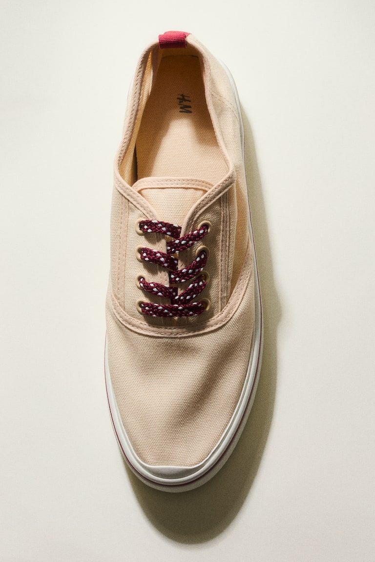 Cotton Canvas Sneakers