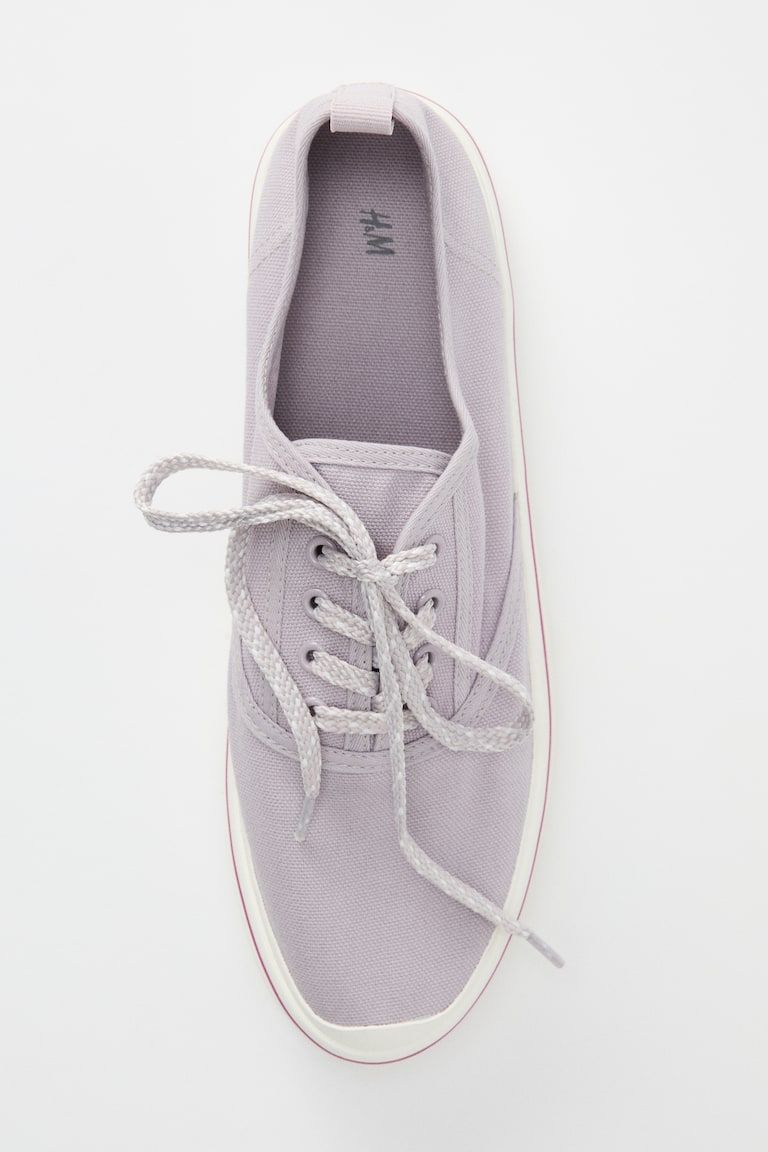 Cotton Canvas Sneakers