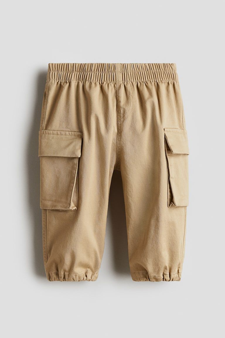 Cotton Cargo Pants