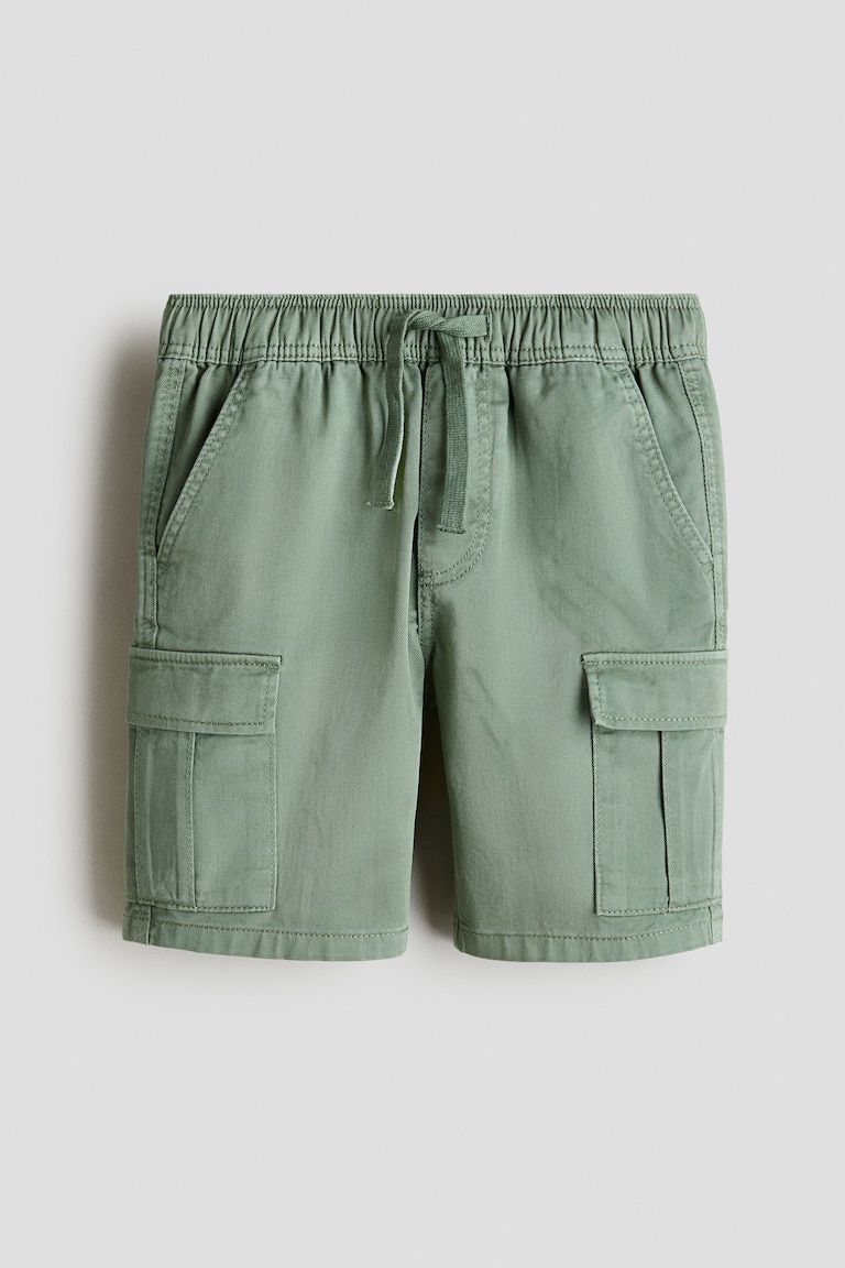 Cotton Cargo Shorts