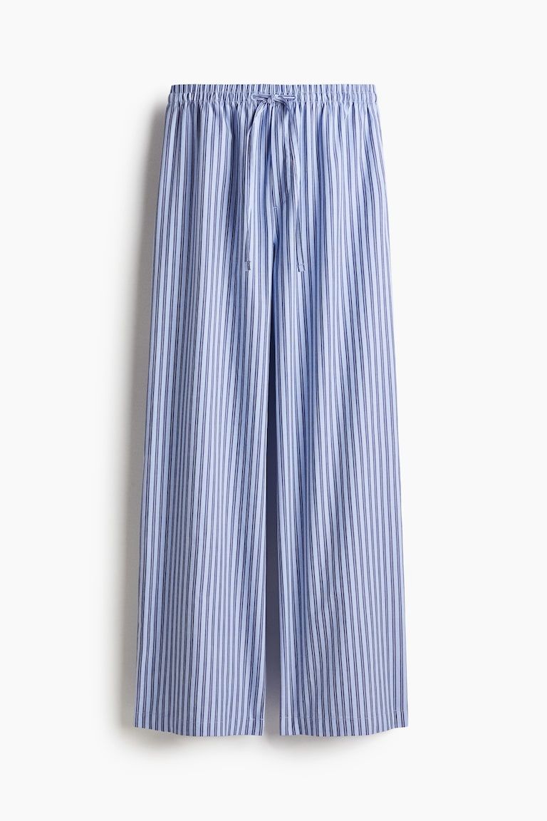 Cotton Drawstring Pants