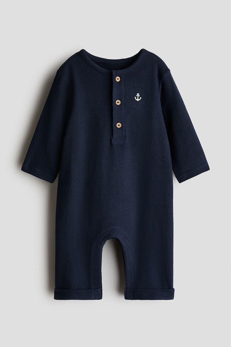 Cotton Jersey Romper Suit