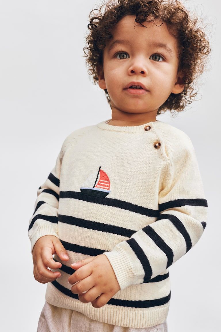 Cotton Knit Sweater