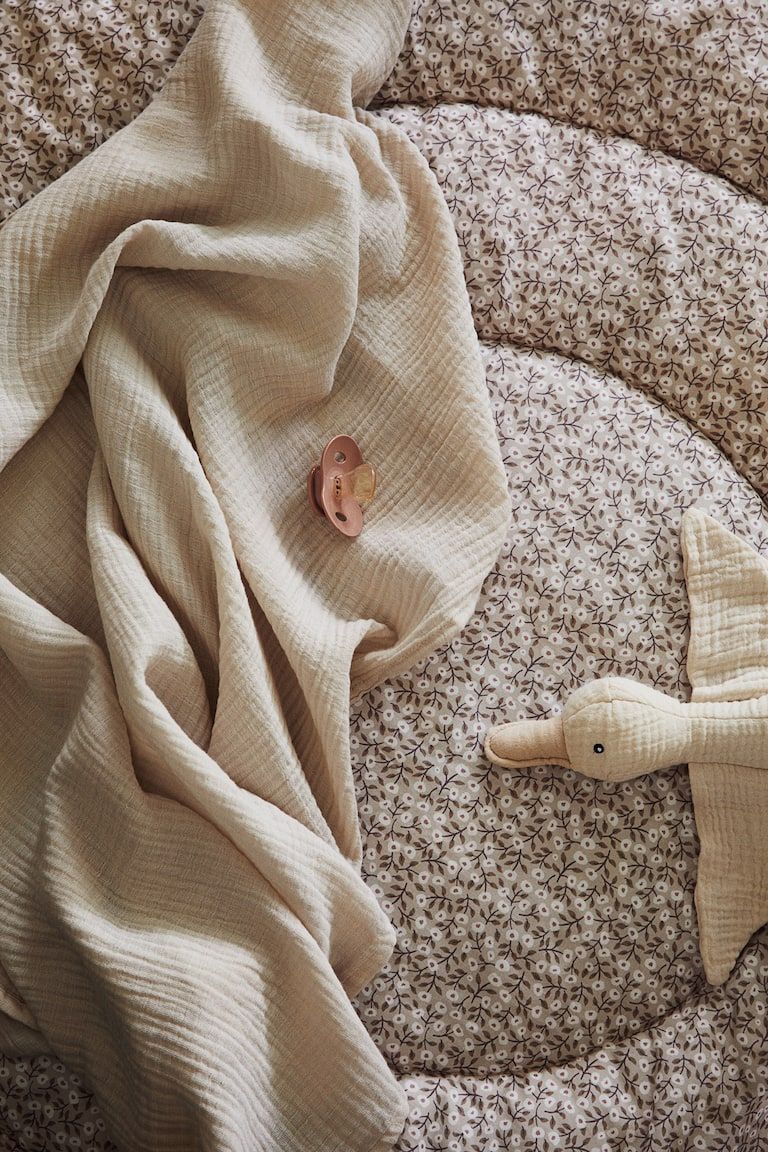 Cotton Muslin Baby Blanket