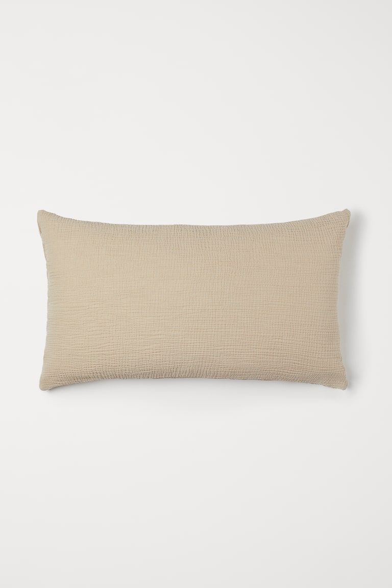 Cotton Muslin Cushion Cover