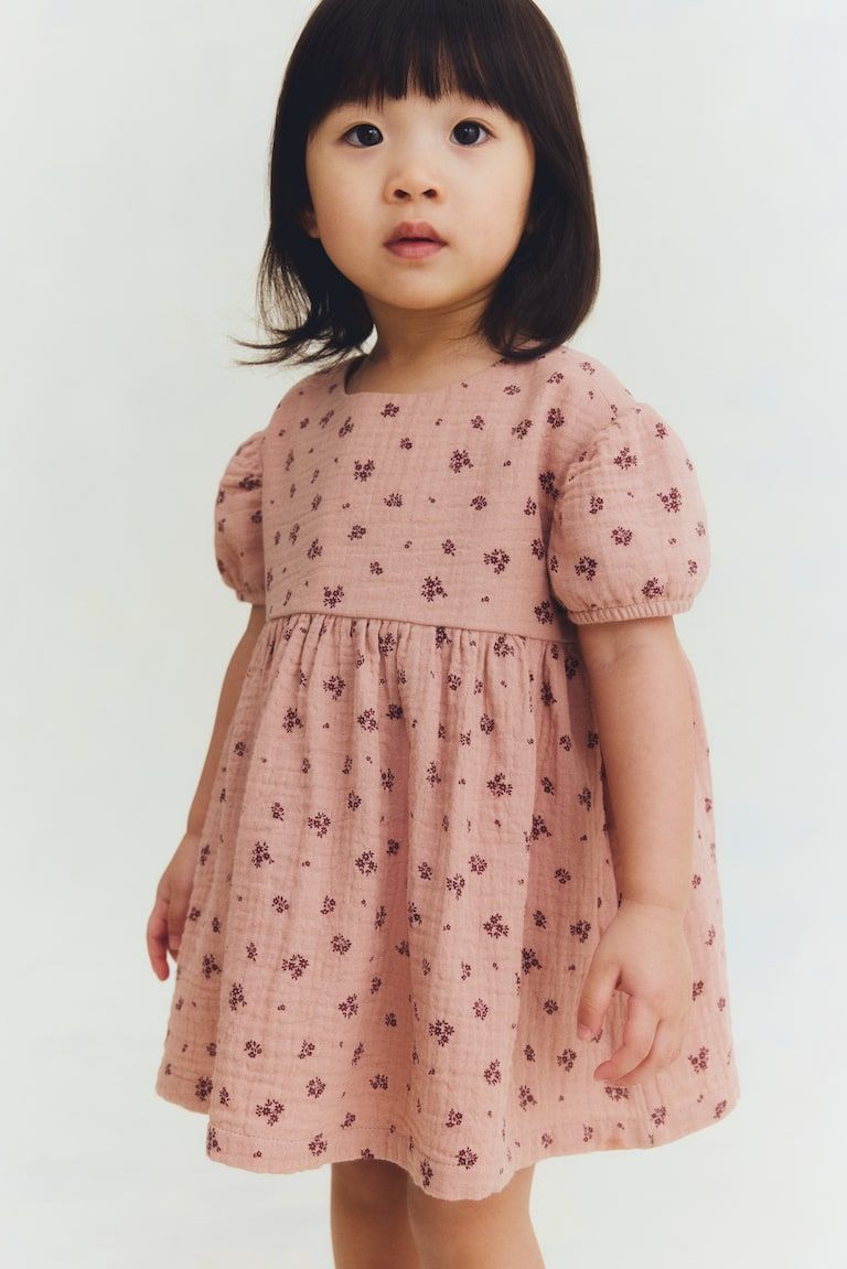 Cotton Muslin Dress