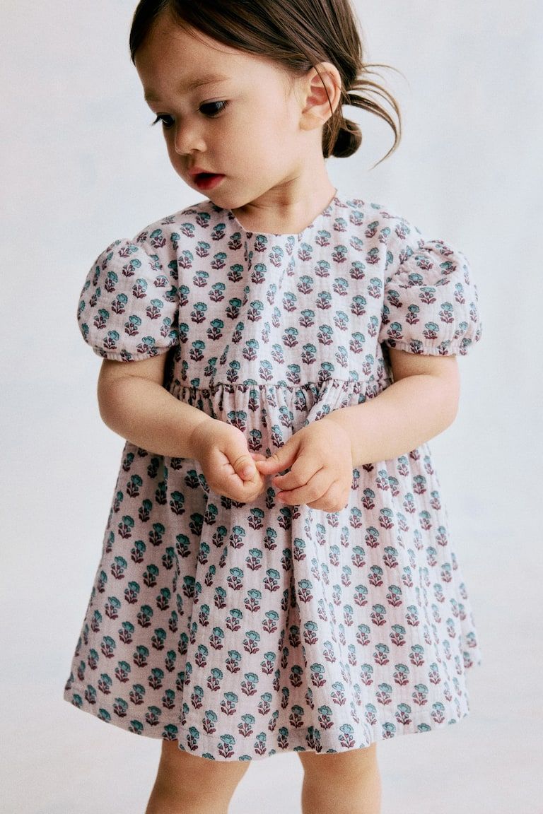 Cotton Muslin Dress