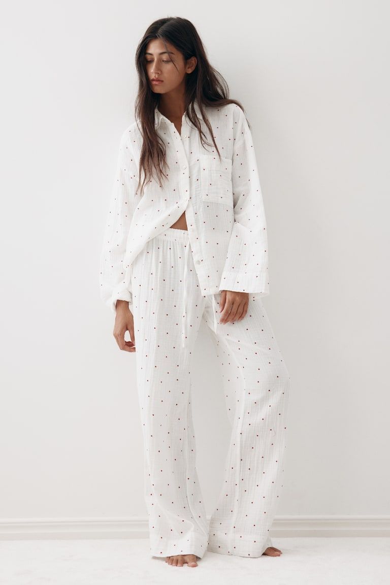 Cotton Muslin Pajamas