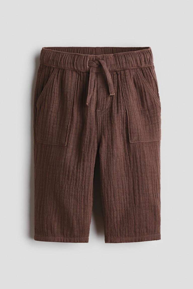 Cotton Muslin Pants