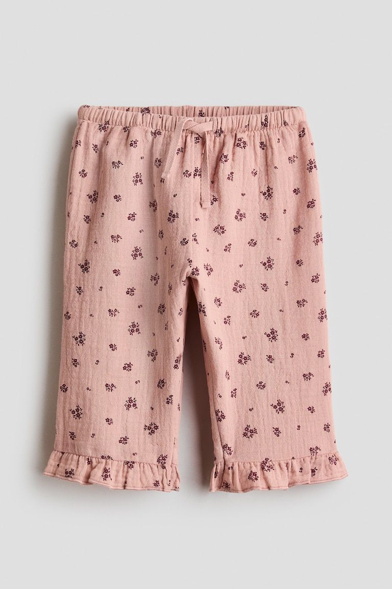 Cotton Muslin Pants