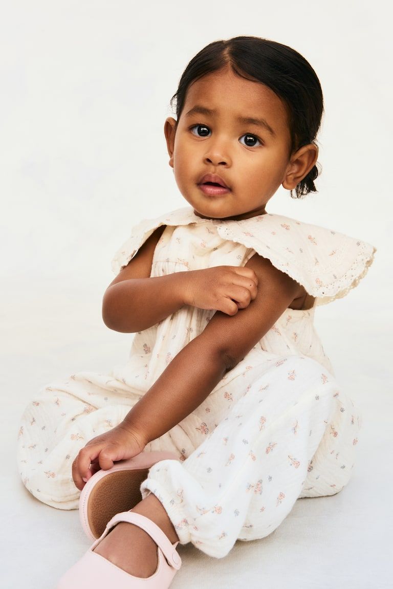 Cotton Muslin Romper Suit