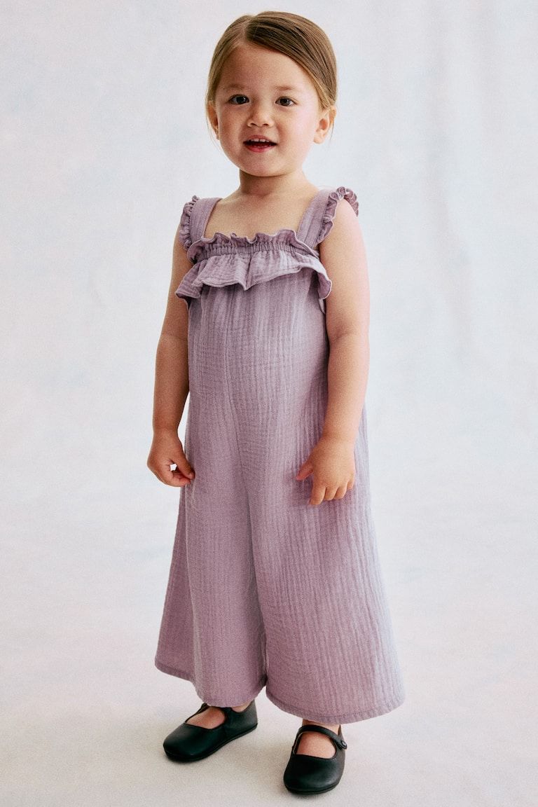 Cotton Muslin Romper Suit