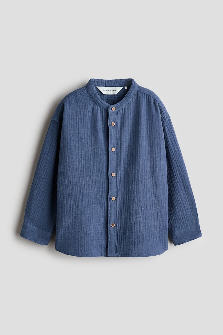 Cotton Muslin Shirt