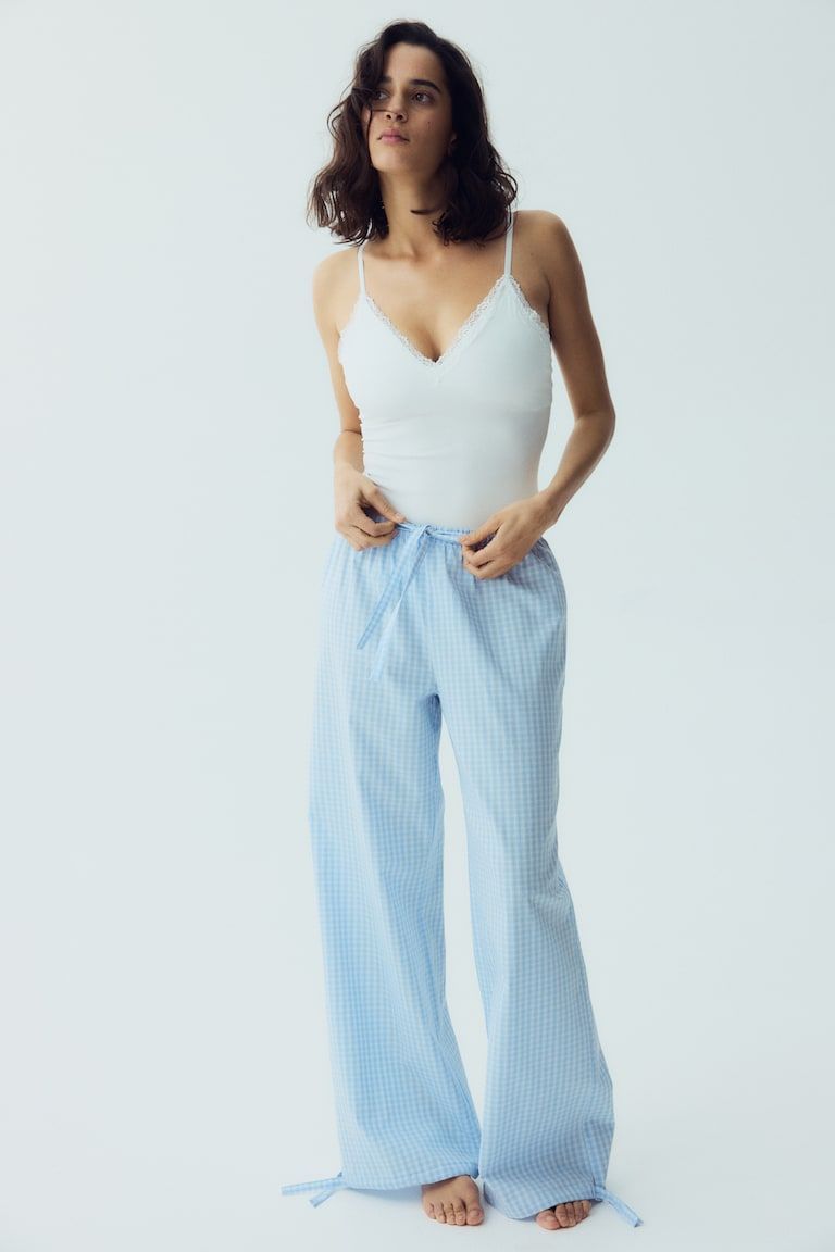 Cotton Pajama Pants