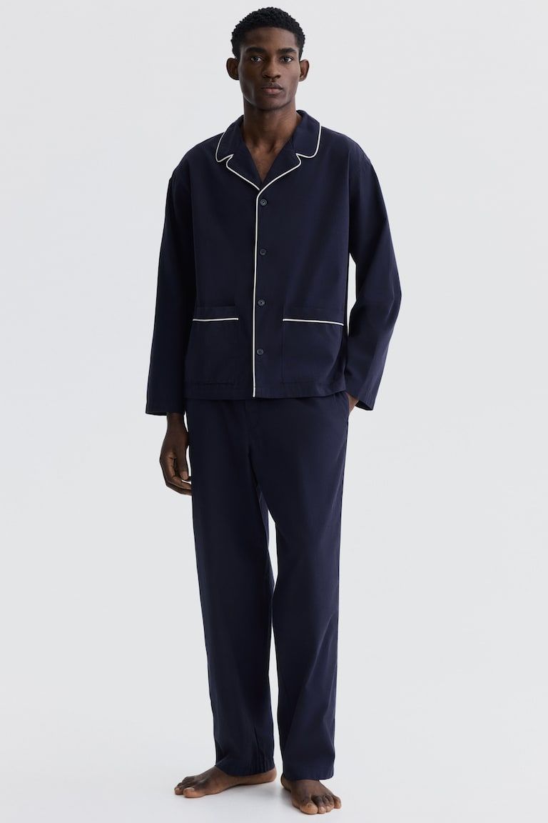 Cotton Pajama Shirt and Pants