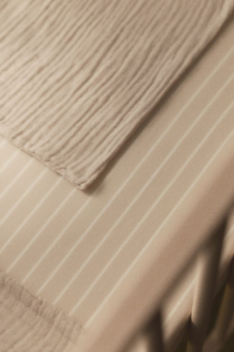 Cotton Percale Fitted Crib Sheet