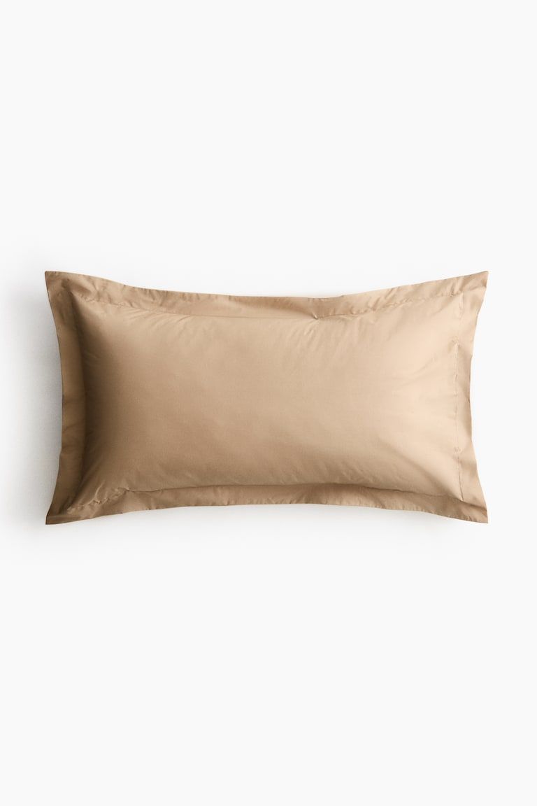 Cotton Percale Pillowcase
