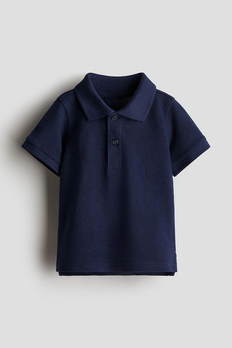 Cotton Pique Polo Shirt