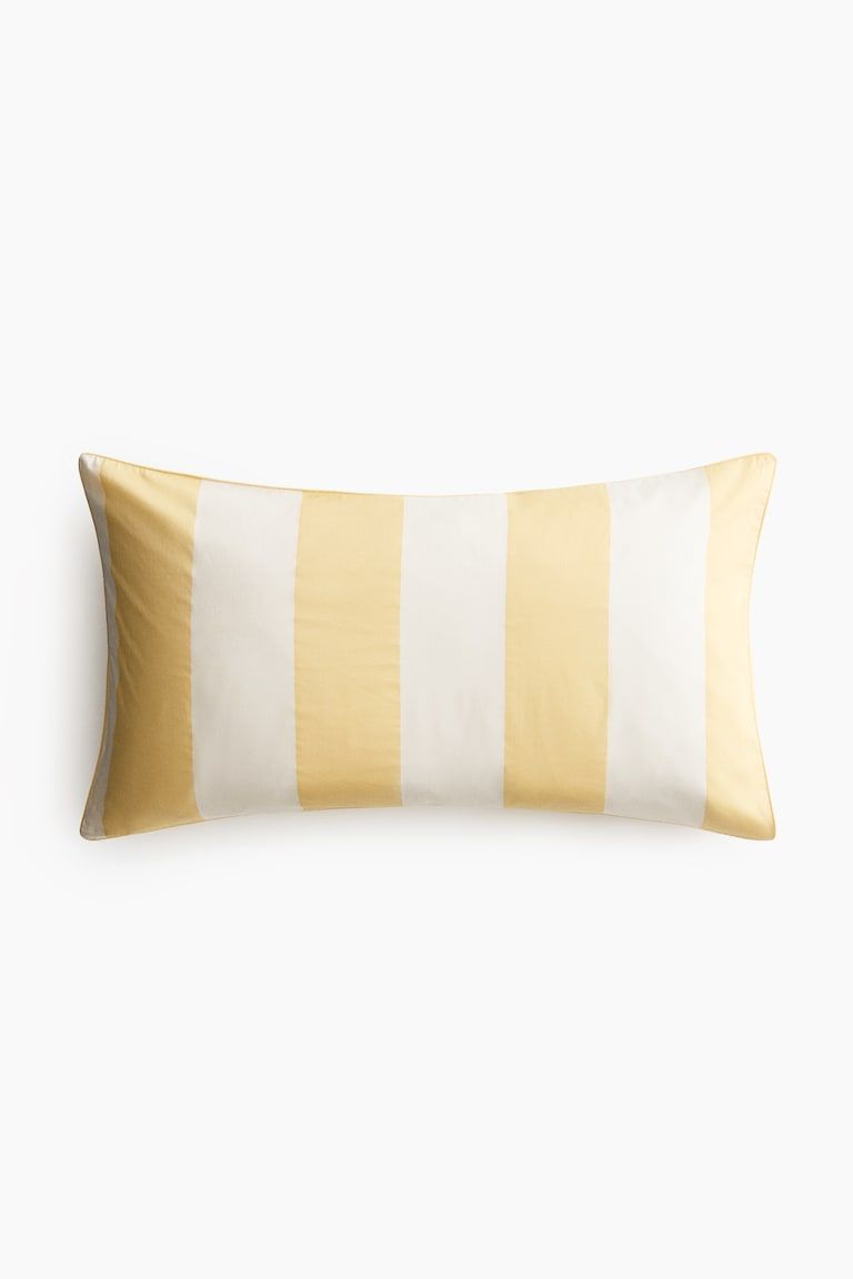 Cotton Sateen Pillowcase