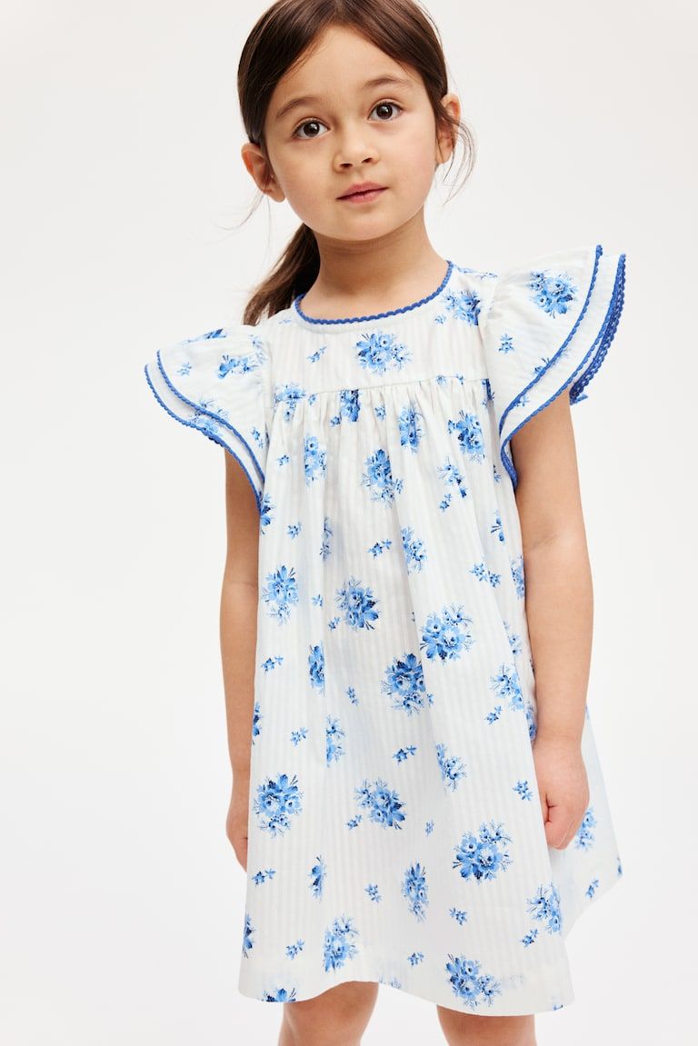 Cotton Seersucker Dress