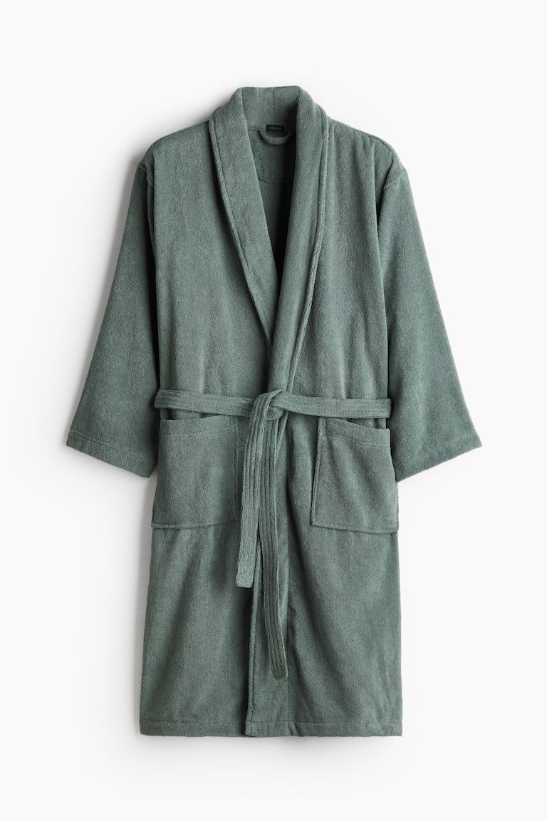 Cotton Terry Bathrobe