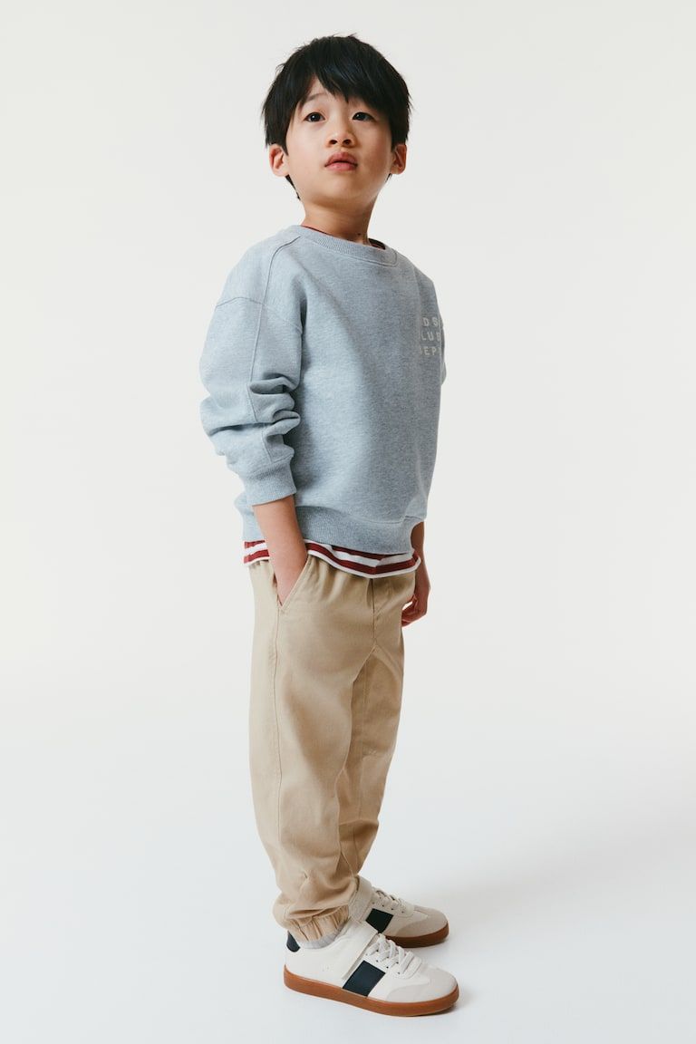 Cotton Twill Joggers