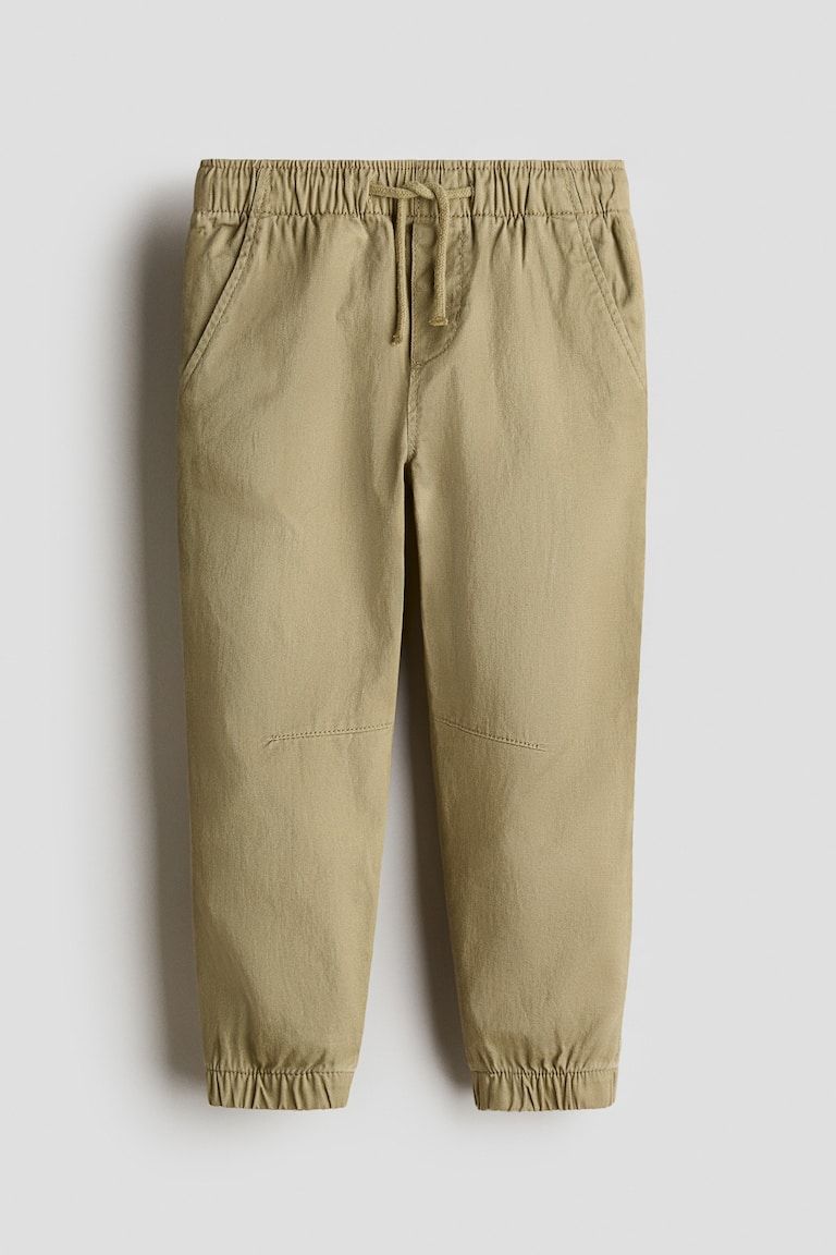 Cotton Twill Joggers