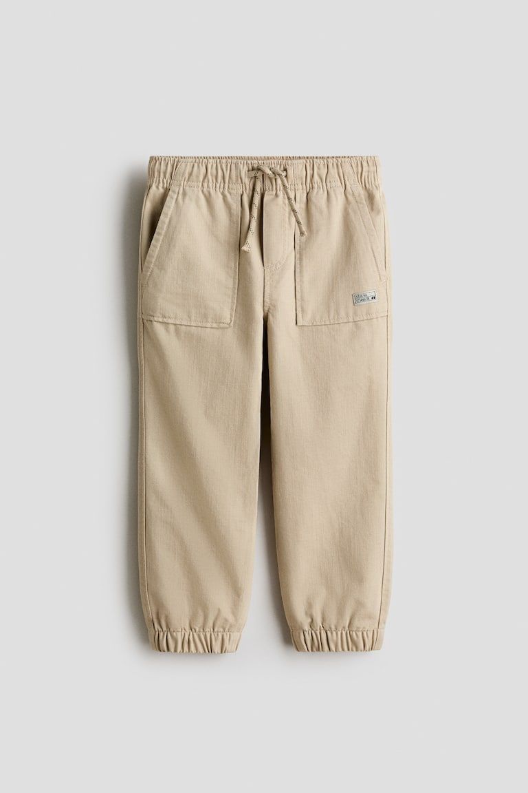 Cotton Twill Joggers