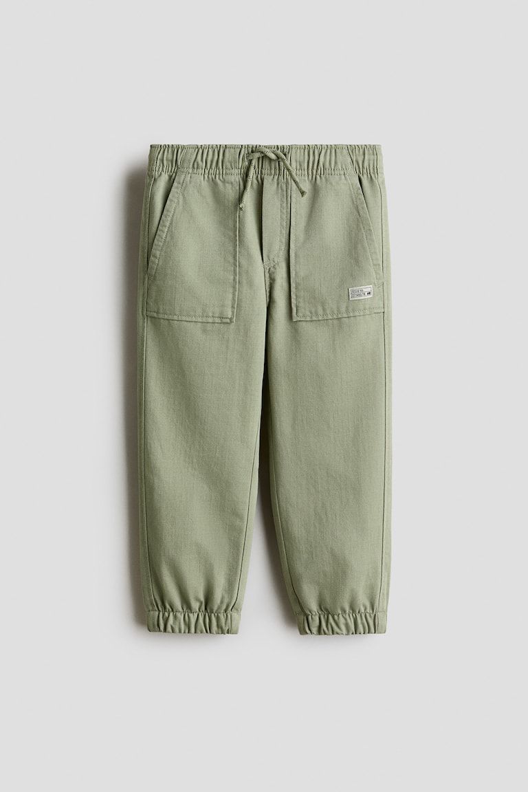 Cotton Twill Joggers