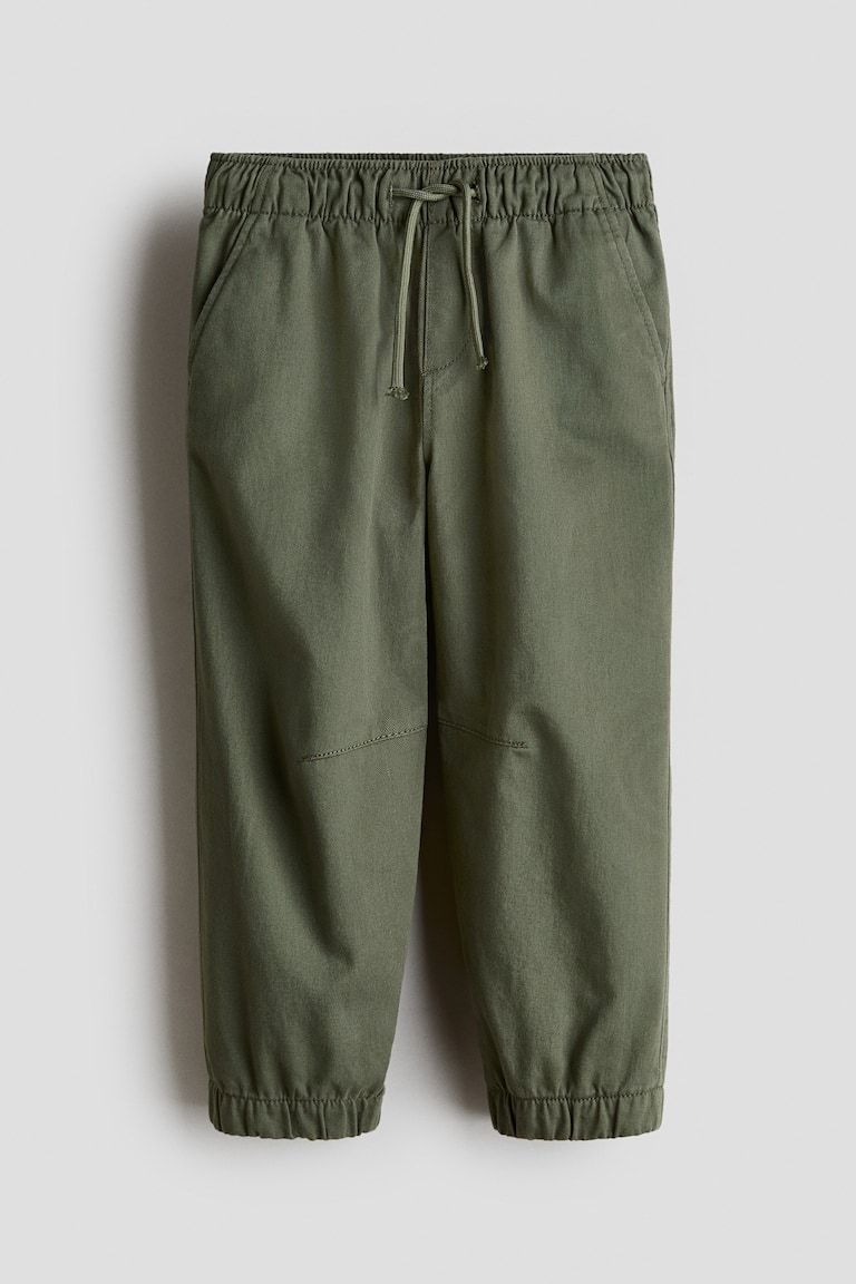 Cotton Twill Joggers