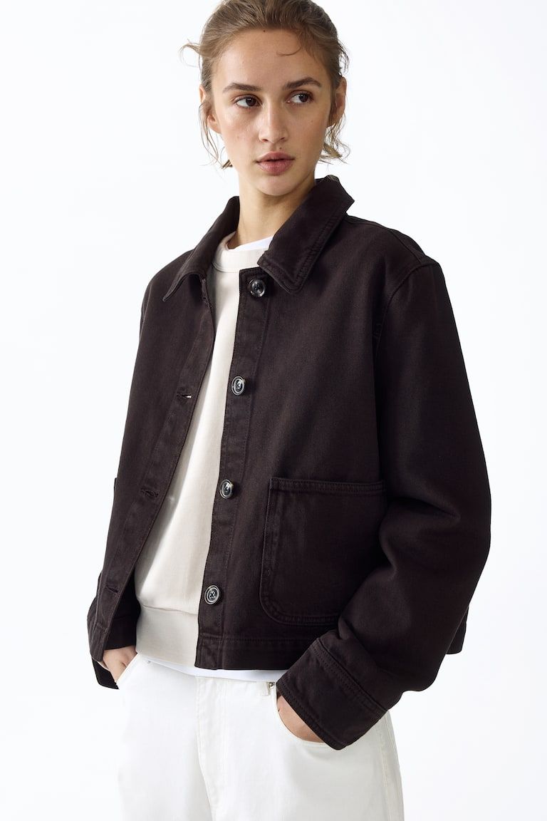 Cotton Twill Shacket