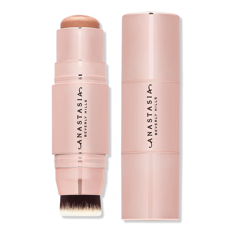Cream Stick Highlighter with Brush Applicator - Hot Sand