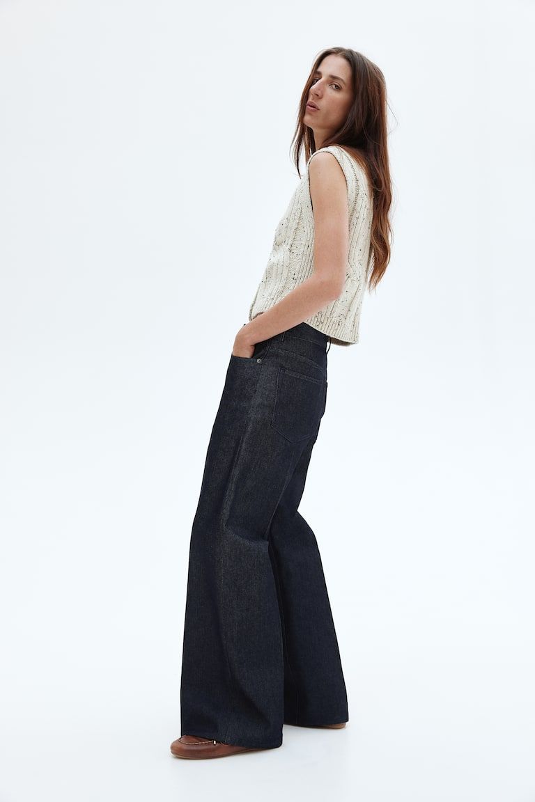 Creased Jeans