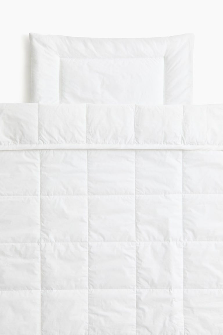 Crib Duvet and Pillow