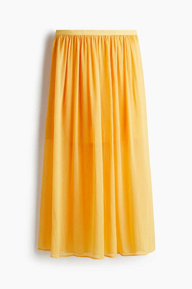 Crinkled Skirt