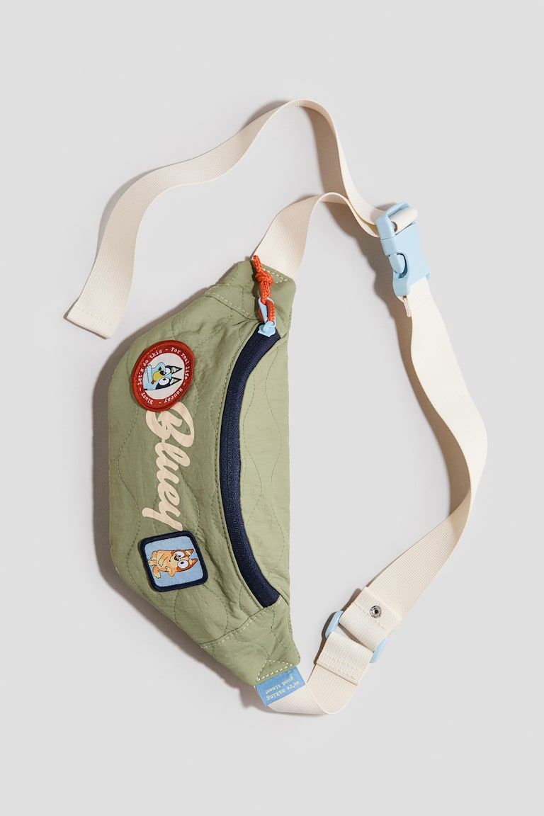 Crossbody Bag with Printed Motif