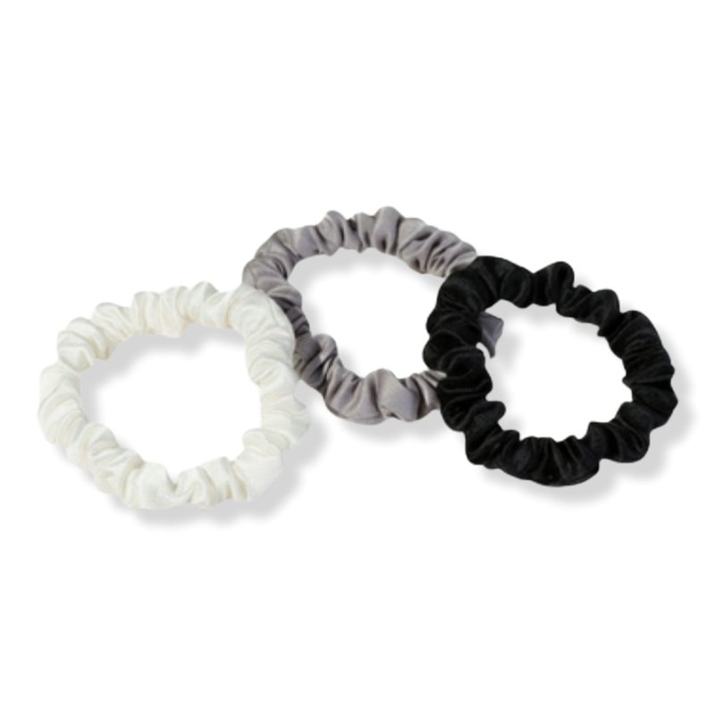 Cruelty Free Mulberry Silk Scrunchies 3-Pack