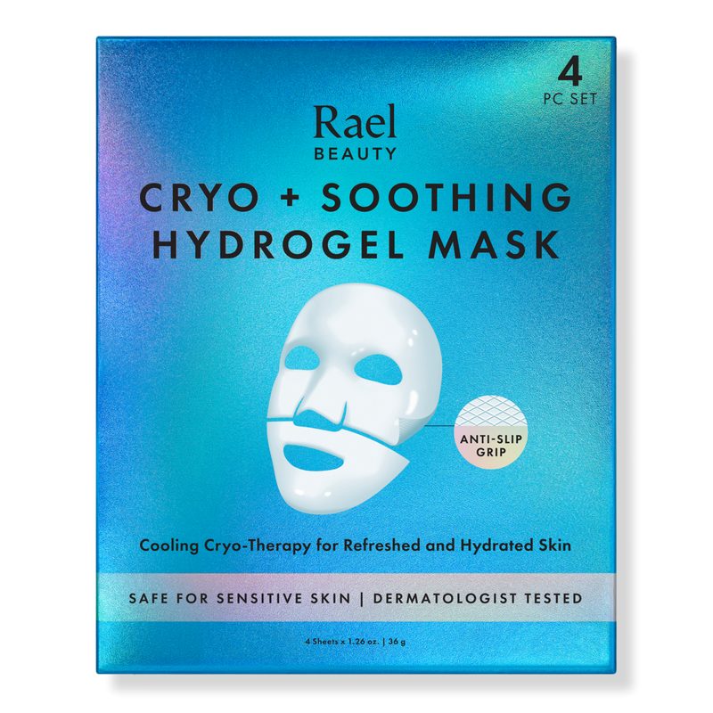 Cryo + Soothing Hydrogel Mask - 4 ct