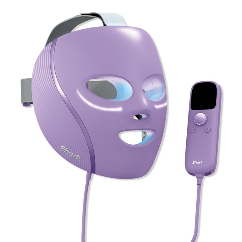 CryoGlow Under-Eye Cooling + LED Anti-Aging & Skin Clearing Mask - Limited Edition Purple