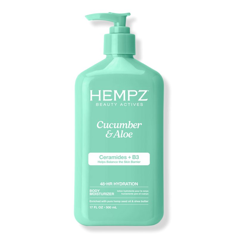 Cucumber & Aloe Body Moisturizer with Ceramides + B3 - 17.0 oz