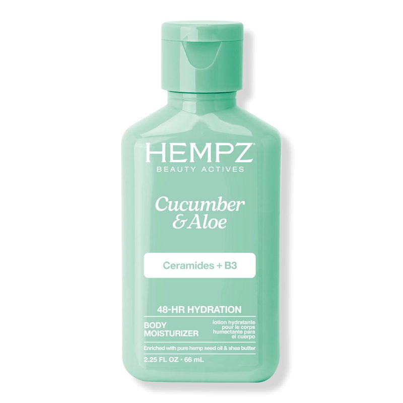 Cucumber & Aloe Body Moisturizer with Ceramides + B3 - 2.25 oz