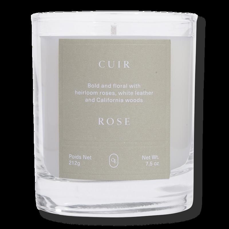 Cuir Rose Natural Wax Candle