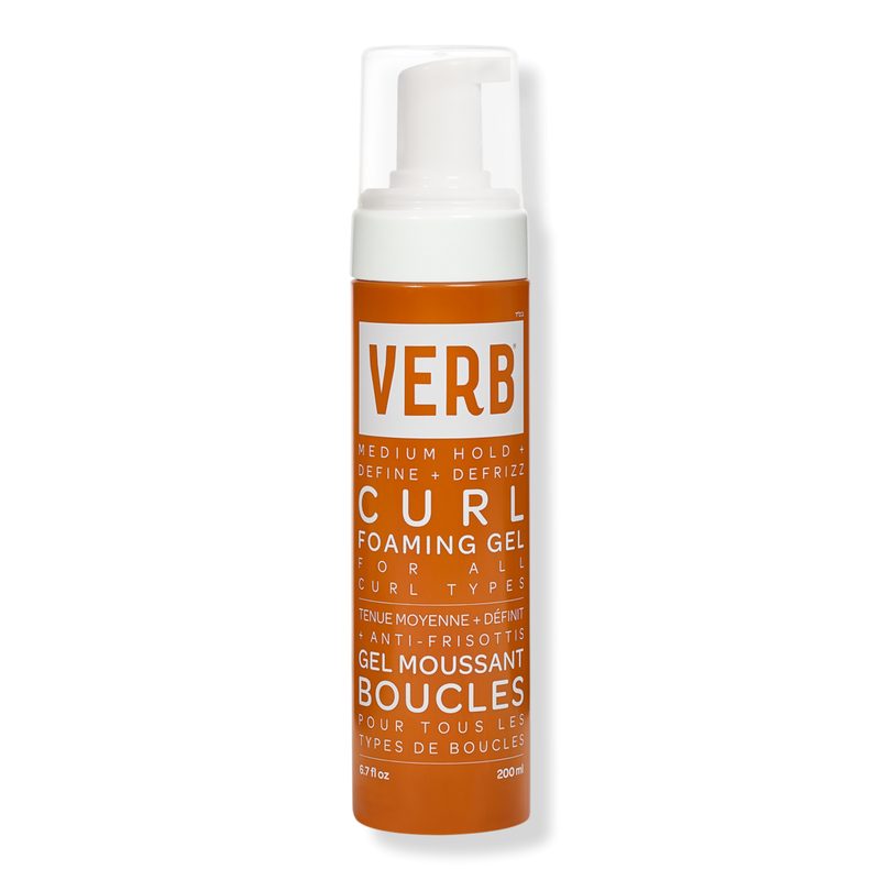 Curl Foaming Gel for Definition + Frizz-Fighting - 6.7 oz