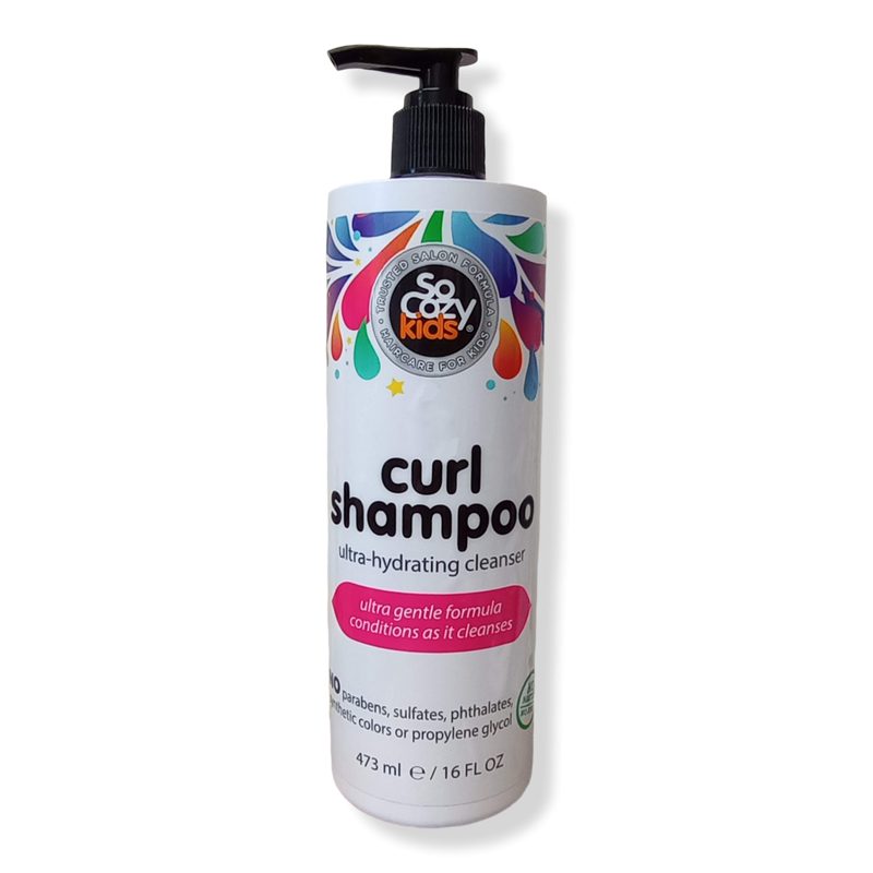 Curl Shampoo Ultra -Hydrating Cleanser for Kids - 16.0 oz