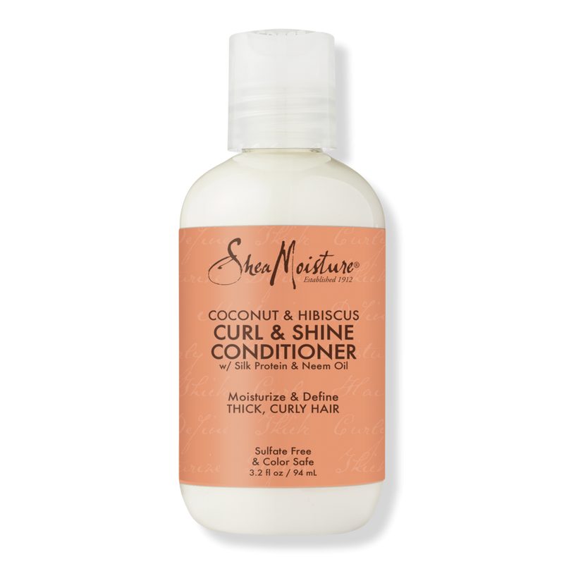 Curl & Shine Coconut & Hibiscus Conditioner - 3.2 oz