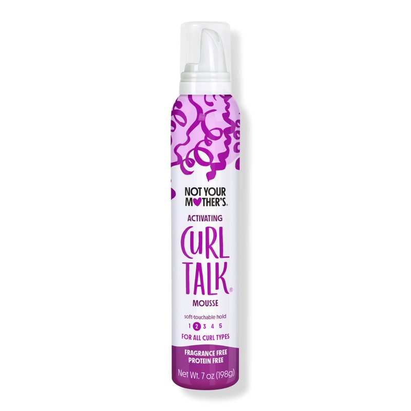 Curl Talk Fragrance-Free Curl Activating Hair Mousse
