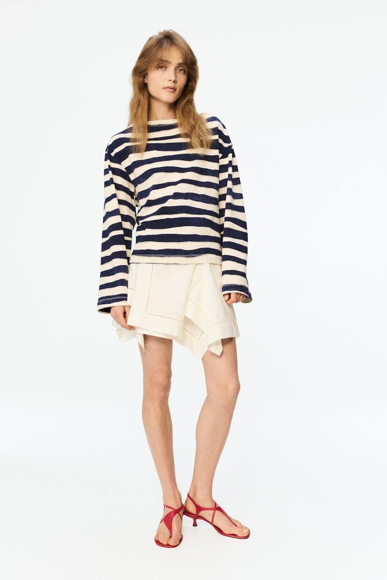 Cutout Cotton Top